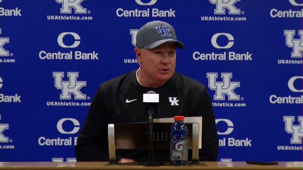 Watch: Mark Stoops Speaks After Kentucky's 27-17 Win Over Mississippi State
